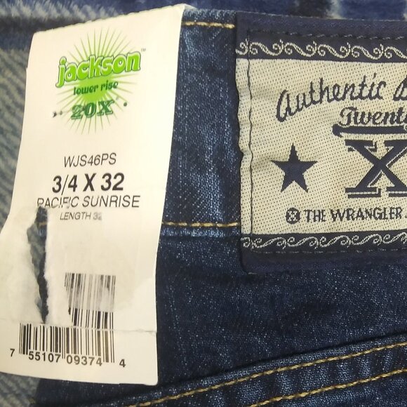 Wrangler Twenty X - Tulsa Low-rise Boot Cut Jeans Size 3/4 X 32 - Picture 8 of 12